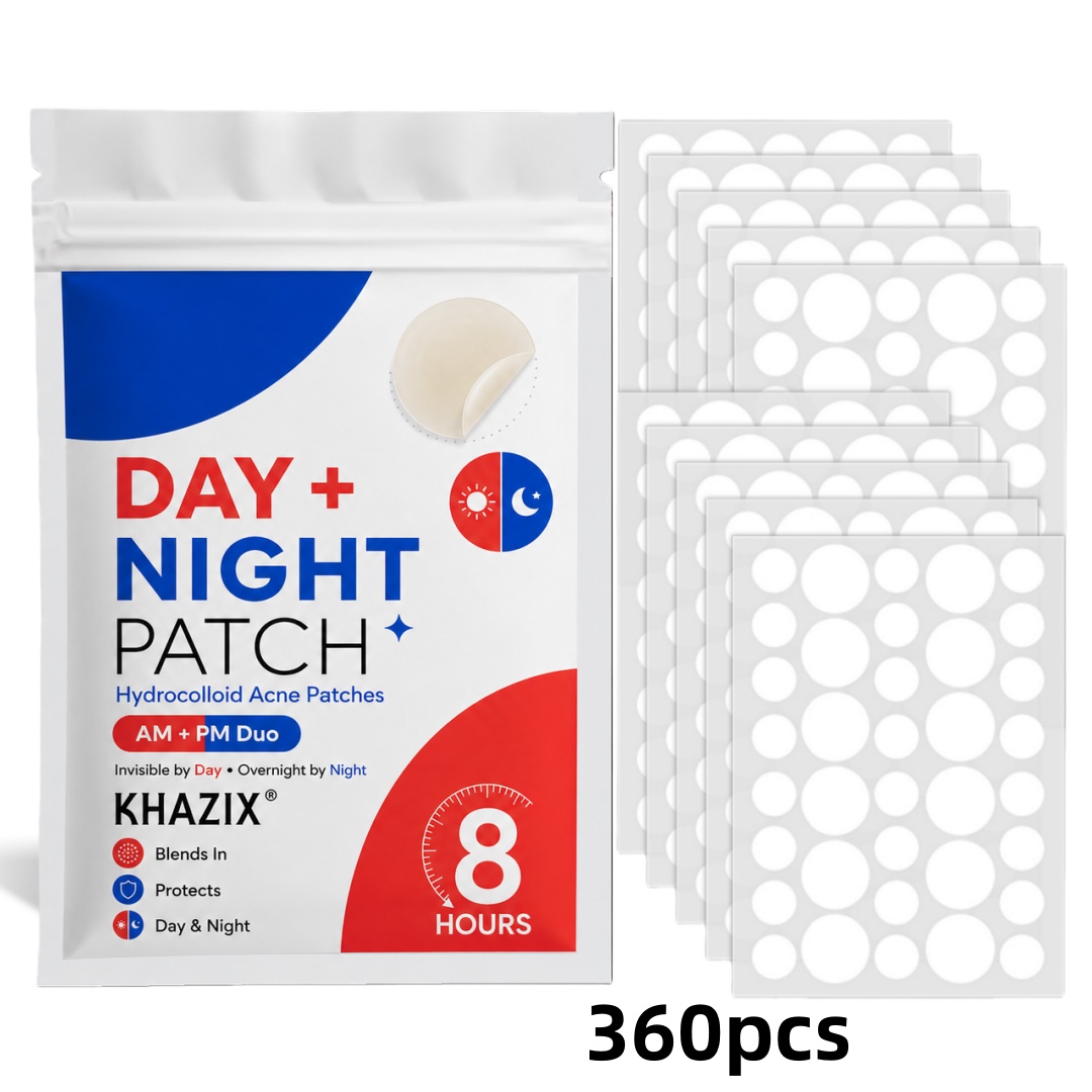 Hydrocolloid Pimple Patch - 360pcs Acne Patches Hydrocolloid Technology Invisible