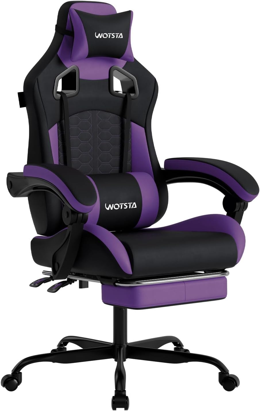 Massage - Gaming Chair with Massage,Ergonomic PC Gaming