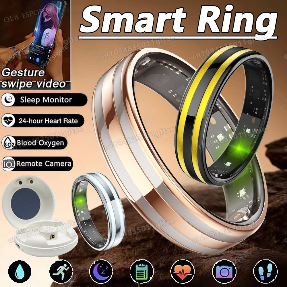 Health Monitors - Gesture Sensing Smart Ring Health Monitor