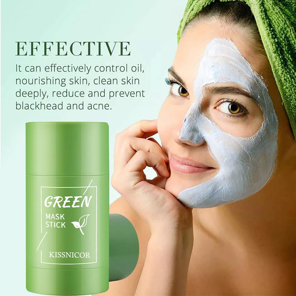 Green Tea Clay Stick Face Deep - Green Tea Cleansing Clay Mask 评论和价格