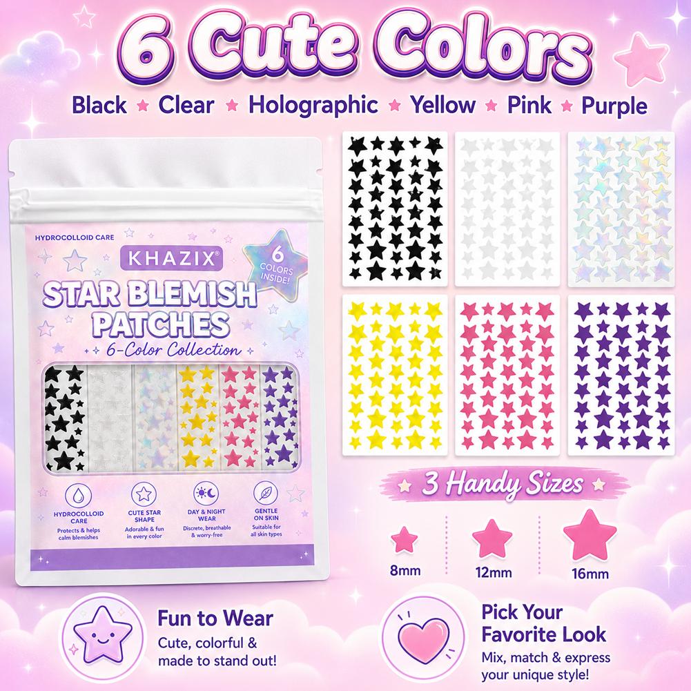 240PCS Star Pimple Patches For - Hydrocolloid Pimple Patch 评论和价格