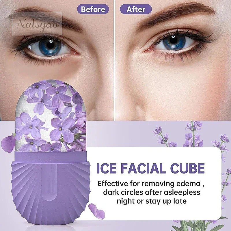 Ice Face Roller 1PCS Silicone  - Face Ice Roller Puffiness 评论和价格