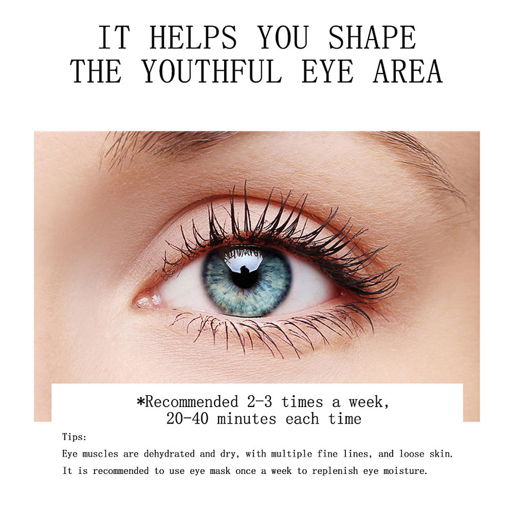 10pcs=5pair Black Collagen Eye - Collagen Under Eye Patches 评论和价格
