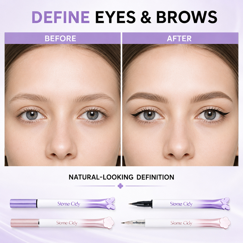 Siome Cidy 4PCS Liquid Eyeline - Waterproof Liquid Eyeliner Pen 评论和价格