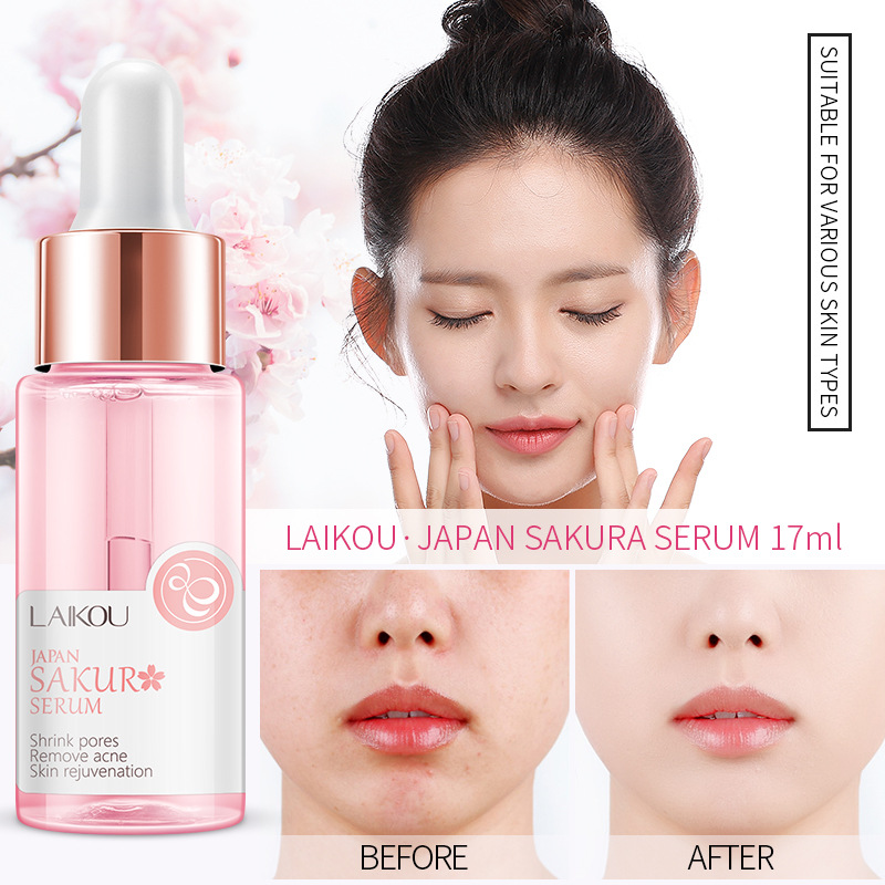 LAIKOU Sakura Serum And Collag - Niacinamide Pore Shrinking Essence 评论和价格