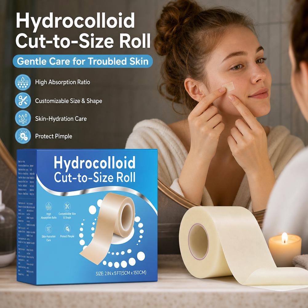 Hydrocolloid Acne Patch Roll 5 - Hydrocolloid Pimple Patch 评论和价格