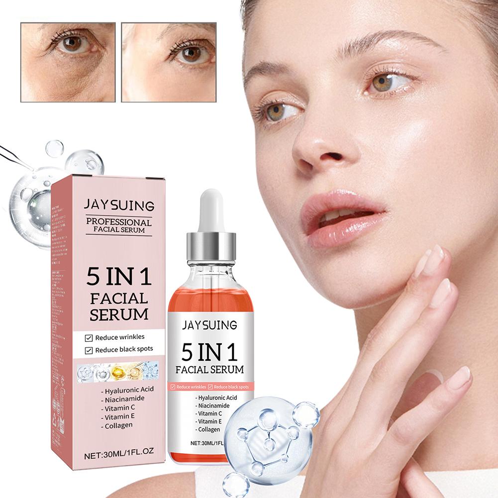5-in-1 Vitamin C & Hyaluronic  - Hyaluronic Acid Facial Serum 评论和价格